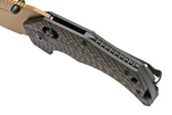 Willumsen Red E, RE21DTA Acid Desert Tan & Black, Couteau De Poche -Couteaux De Poche Soldes WNRE21DTA 07 willumsen